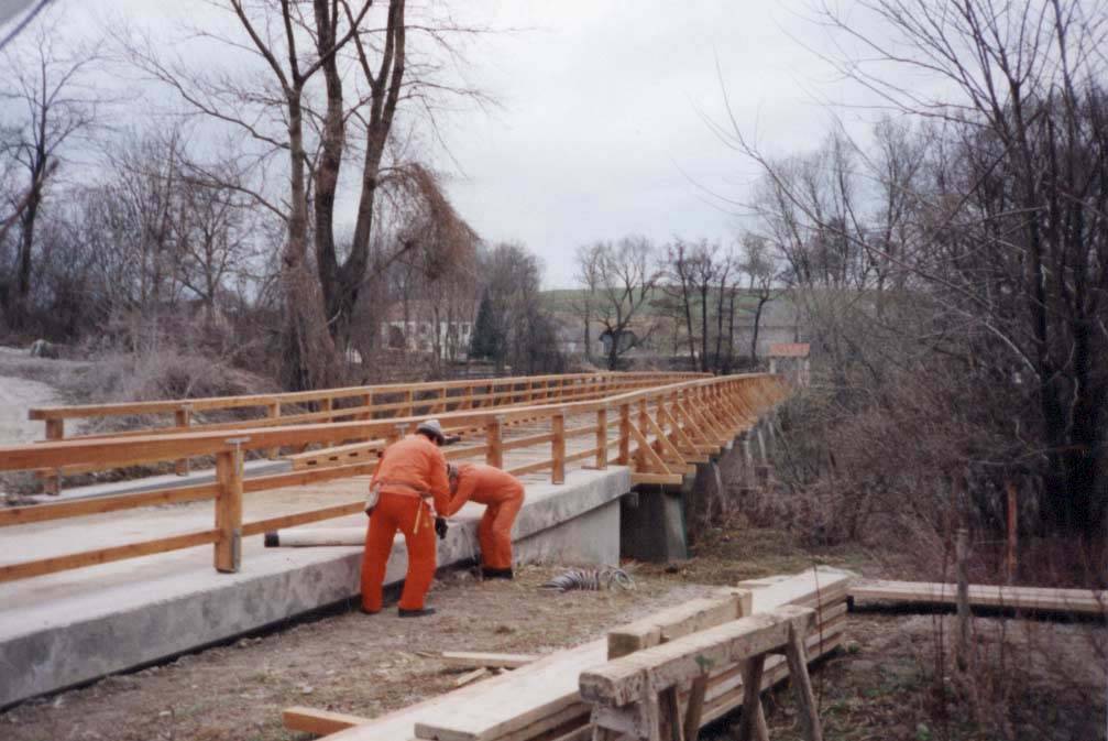Brückenbau 1999